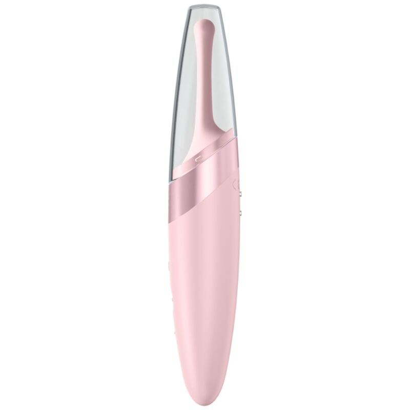 SATISFYER - TWIRLING DELIGHT CLIT TIP VIBRATOR PINK