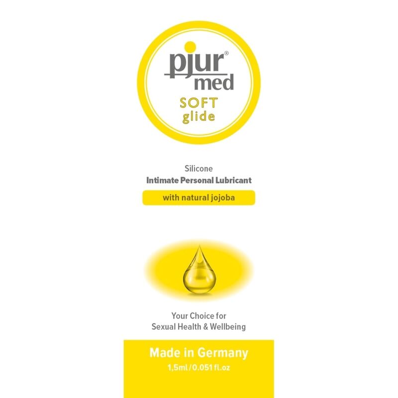 PJUR - MED SOFT GLIDE SILICONE LUBRICANT 1.5 ML