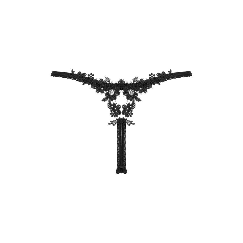 OBSESSIVE - CELIA NOIR THONG XL/XXL