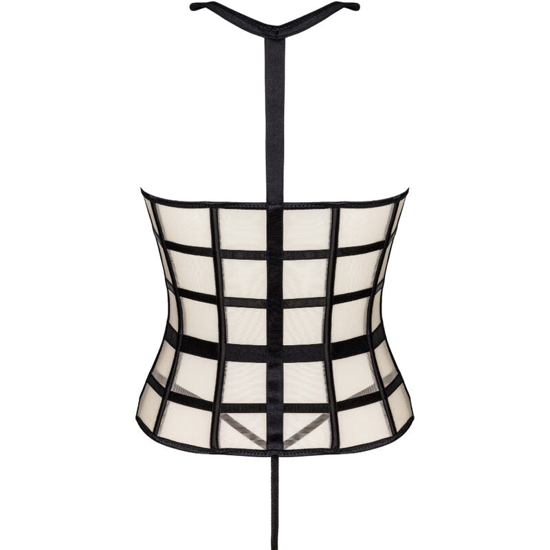 LIVCO CORSETTI FASHION - LAURA LC 20215 CORSET + THONG S/M